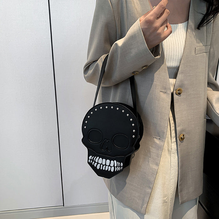 Soul Glow – Halloween Skull Crossbody Bag with Attitude
